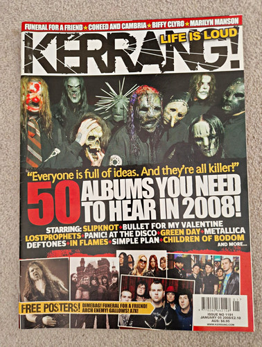 Kerrang issue 1191 - issue,