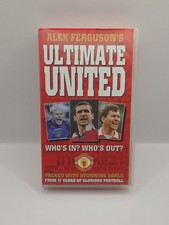 Alex Fergusons Ultimate United VHS Video Manchester United