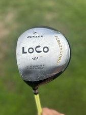 LH Dunlop Loco Crazy Long 10° TI XENIUM 58-R 450CC Harrison Striper MID-FIRM 46"