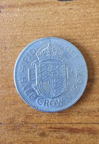 Half crown 1967 - crown,