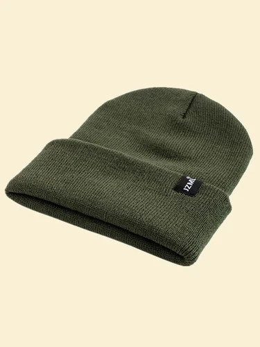 Green winter watch - winter, cap
