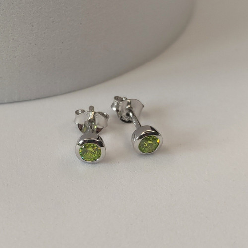 925 sterling silver simulated - silver,