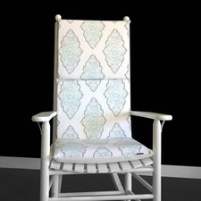 White Shabby Chic Patterned