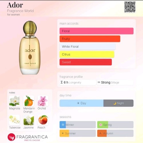 Ador 100ml edp - edp, designer