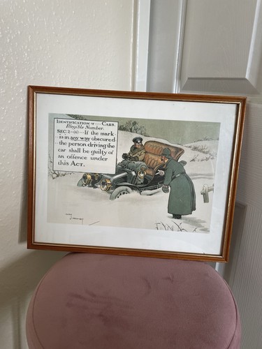 Vintage framed charles crombie - vintage,