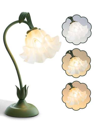 Wlhbf flower table lamp led - wlhbf,