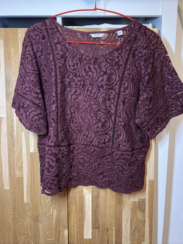 Jack wills size lace top - size,