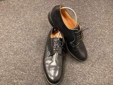 John White 100% Leather Black