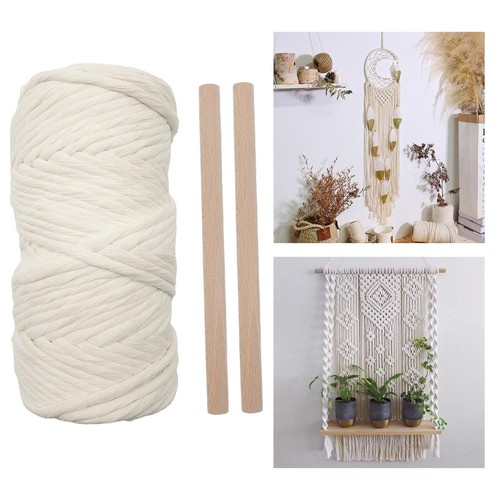 6mm natural beige cotton - 6mm,