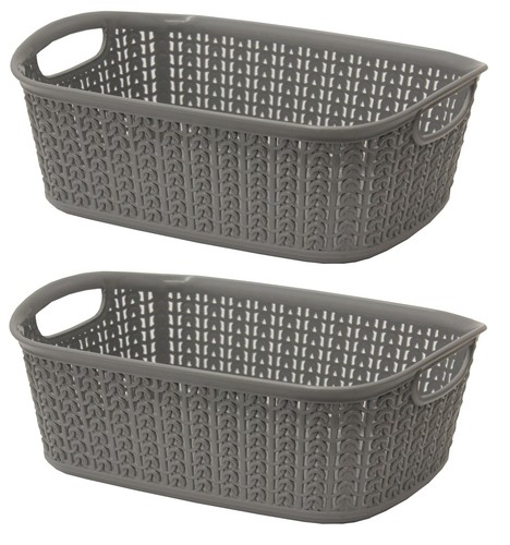Storage basket grey - 3l,