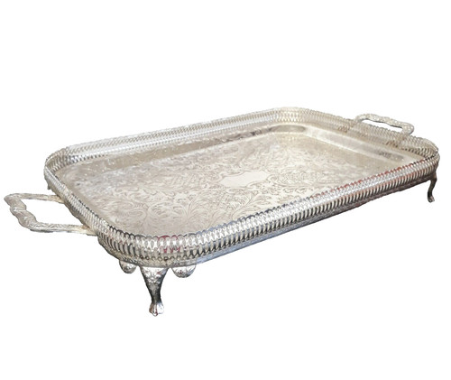 Vintage mayell etched - vintage, silver