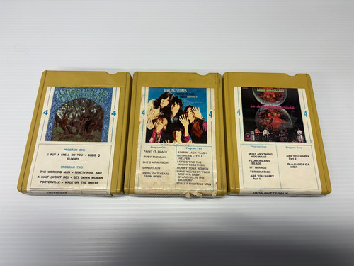 Track tape lot - lot, ampex