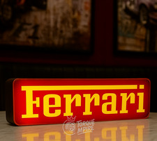 Ferrari Style LED Lightbox