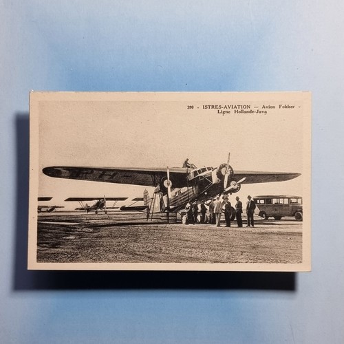 Commercial aircraft postcard - commercial,