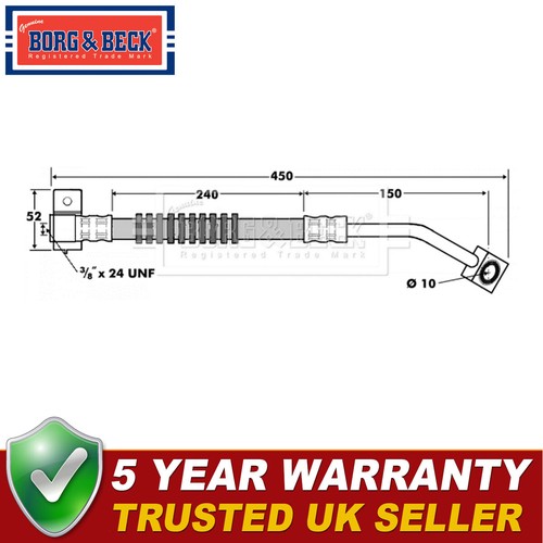 Borg beck front - borg, brake