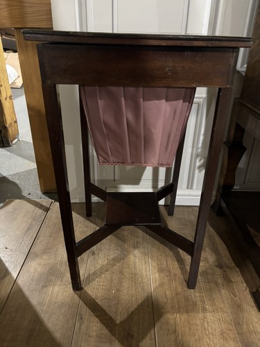 Edwardian sewing table - edwardian,