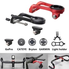 Bike Stem Extension Computer Out Front Mount Holder for Garmin Bryton Edge Alloy