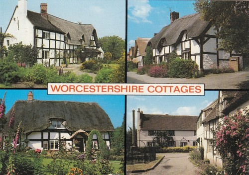Postcard worcestershire - -,