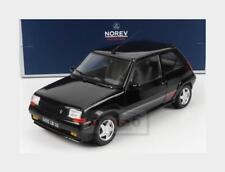 1:18 NOREV Renault R5 Supercinque Gt Turbo 1989 Black NV185244 Model