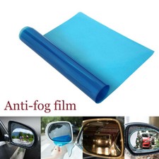 Car Anti Fog Anti-glare Rearview Mirror Trim Film Cover Rainproof Accessories