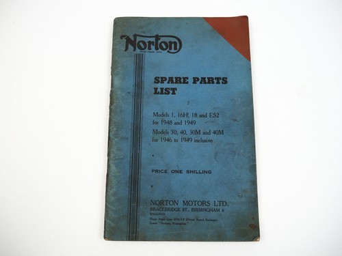 Norton model 16h es2 30 - 18,