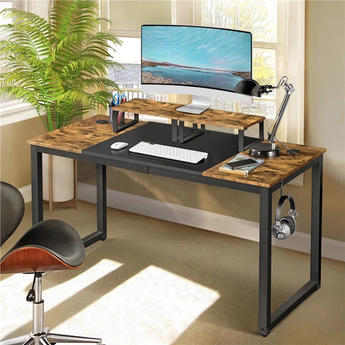 Vintage home office desk - office,