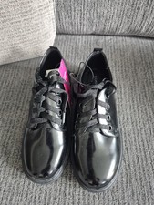 George Asda Girls School Shoes Size 2