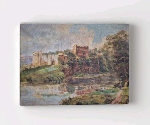 Old antique oil painting - antique,