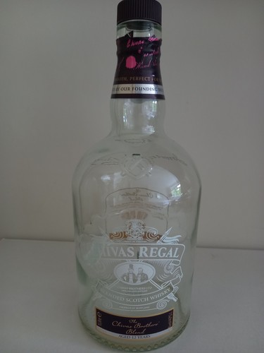Chivas regal whisky bottle - regal,