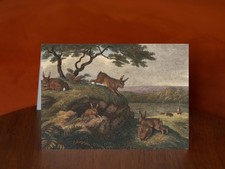 The Rabbit by Samuel Howitt (1812) - A5 Art Print Greeting Card