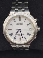 Seiko Men's Solar Watch White