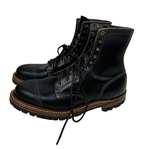 Truman boot black - boot, waxed