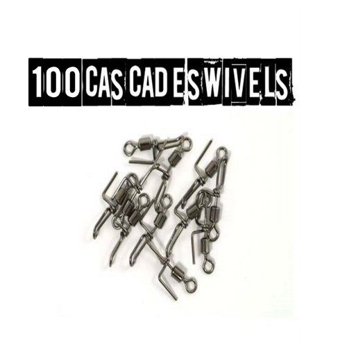Cascade swivels 100 total - swivels, in