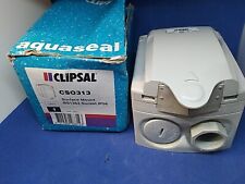 Clipsal Aquaseal - CSO313 - IP56 13a 1 Gang Surface Mount Socket New EX DISPLAY.