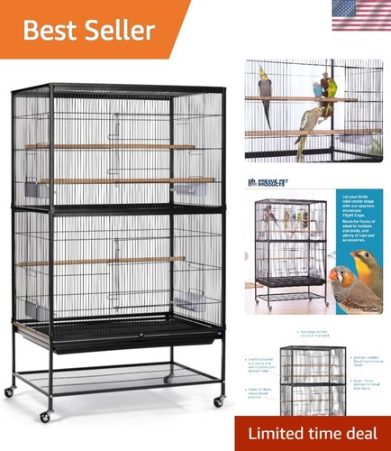 Wrought iron flight cage - wrought,