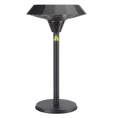 Table top patio heater - top, shadow
