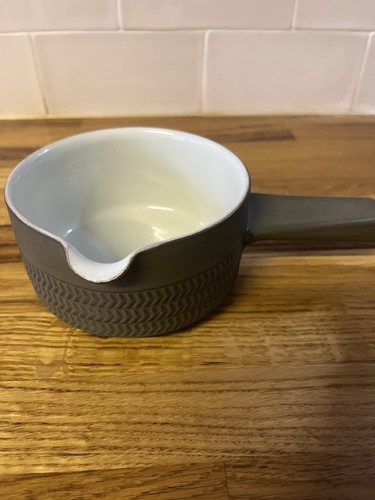Denby chevron gravy - boat, sauce