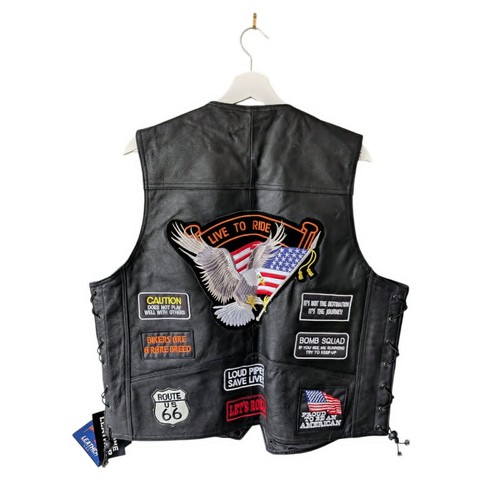 Vintage leather a - vintage, biker