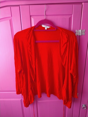 Papaya matalan red bolero top - papaya,