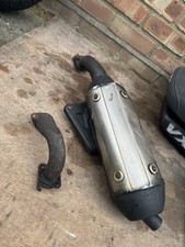 Gilera Runner Piaggio Tyohoon Italijet Dragster Sm06 exhaust and downpipe