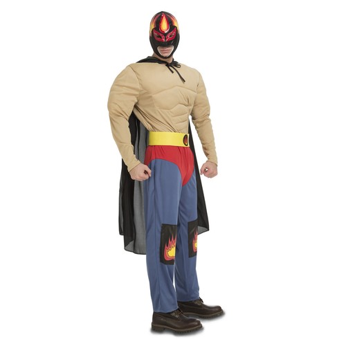 Mens mexican wrestler costume - mexican,