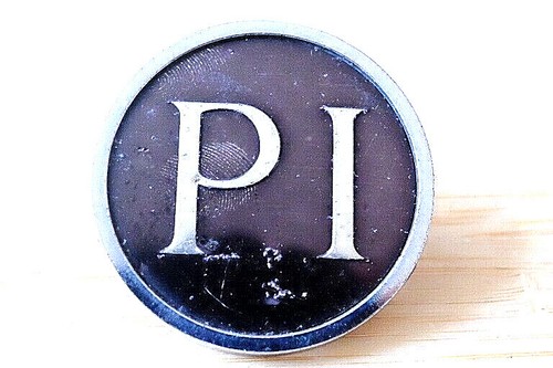 Car side pillar - car, badge