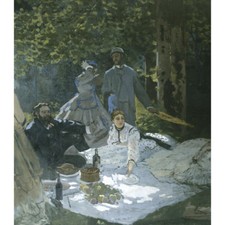 Le Déjeuner sur l'Herbe - C Monet Print