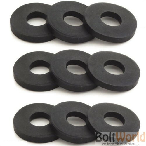 M12 12mm flat - form, black