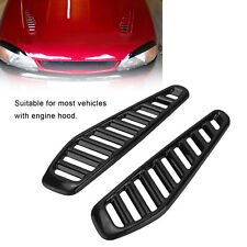 2PCS Car Hood Air Vent Trim