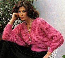 Ladies batwing sweater