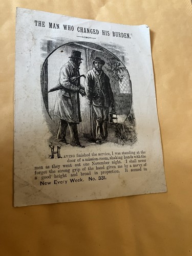 The man who changed - changed, burden