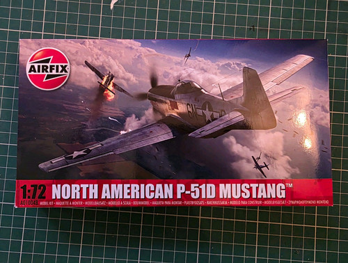 Airfix 51d mustang - p-51d,