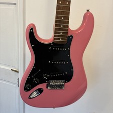 Westfield Stat Copy Left Handed Electric Guitar - Pink