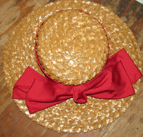 Fascinators pillbox hat - hat, red